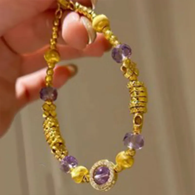 Jin Ruibang Colored Glaze Bracelets Unisex-4