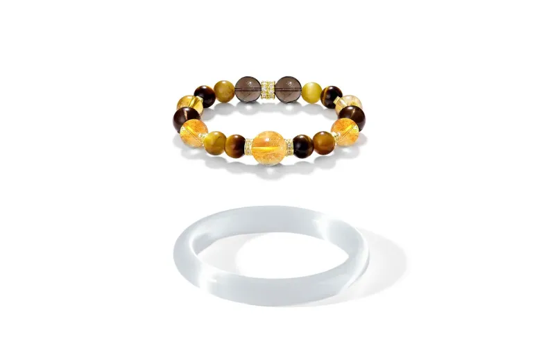 Jin Ruibang Tiger's Eye Stone Bracelets Women's-1