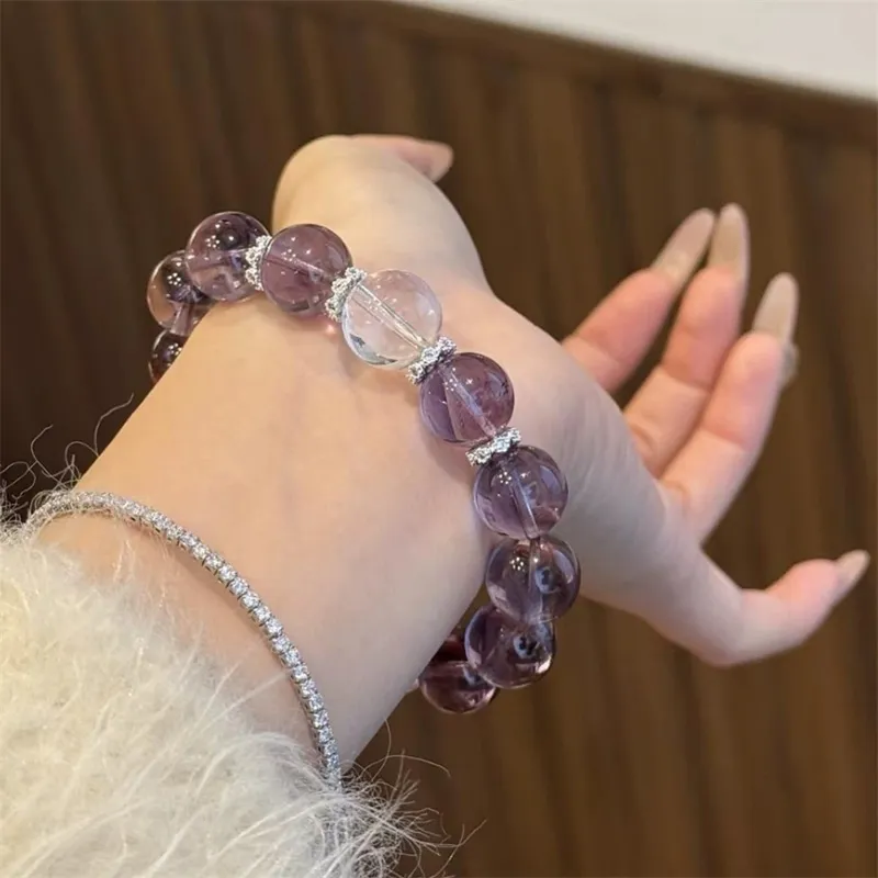 Jin Ruibang Synthetic/Artificial Colored Glaze Bracelets Women's-2