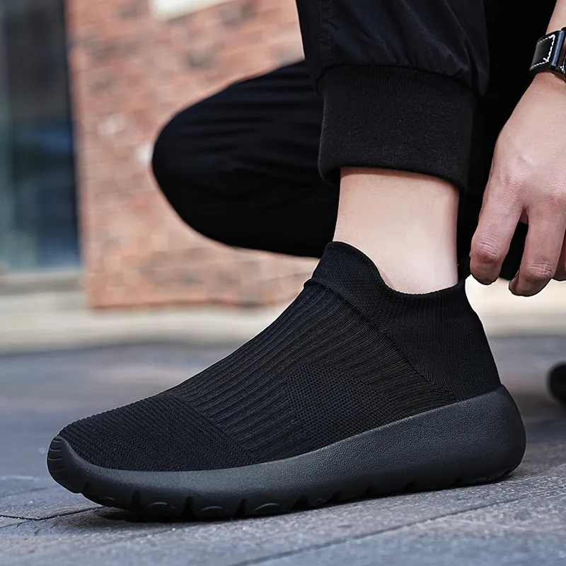 SENGUIBUCK Casual Shoes Men Low Top Black/White/Khaki/White/Blue-10