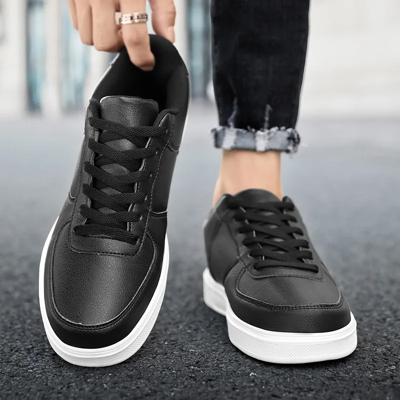 SENGUIBUCK Slip-Resistant Water-Resistant Lightweight Low-Top Skateboard Shoes Unisex-6