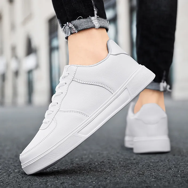 SENGUIBUCK Slip-Resistant Water-Resistant Lightweight Low-Top Skateboard Shoes Unisex-2