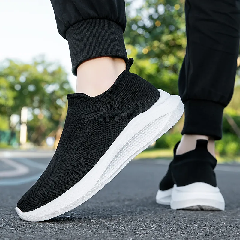 SENGUIBUCK Cushioning Breathable Lightweight Low Top Casual Shoes Unisex-5