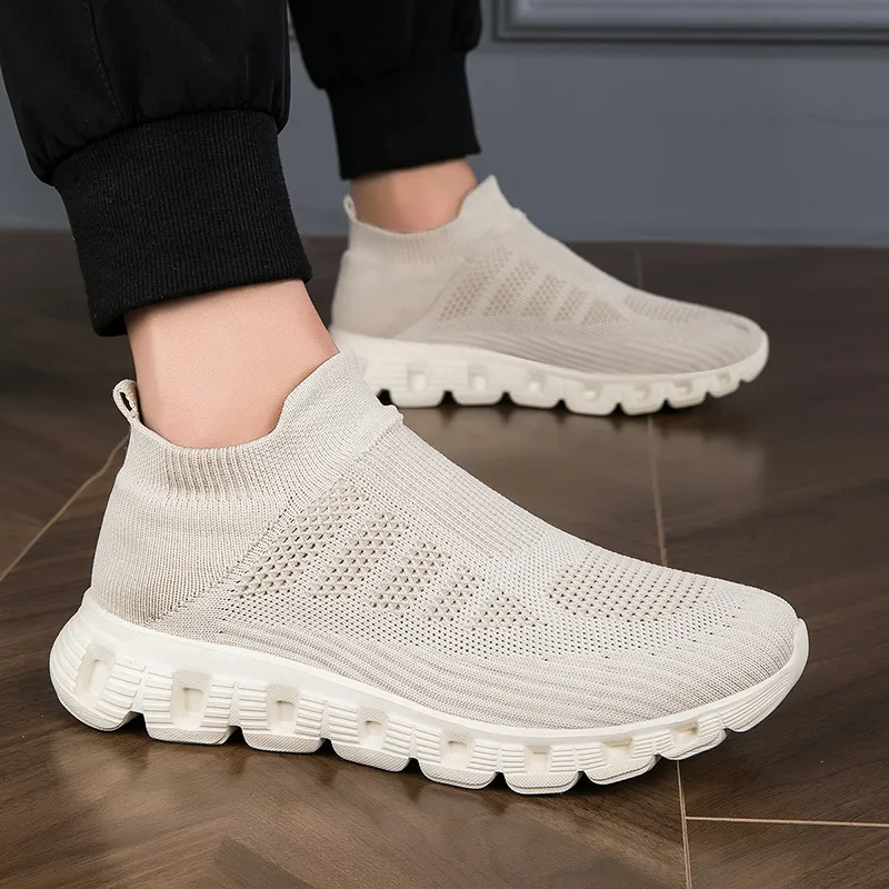 SENGUIBUCK Breathable Lightweight Low-Top Casual Shoes Men's-3