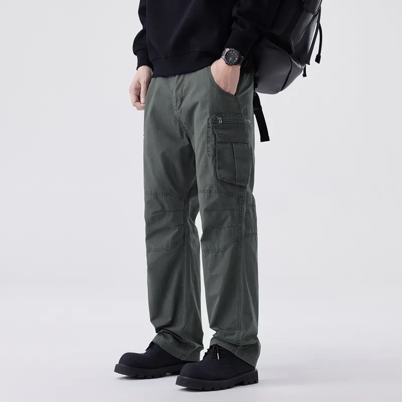 ADOONGA Cargo Pants Unisex Black-9