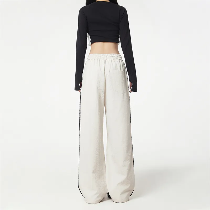 ADOONGA Casual Pants Unisex Black-8