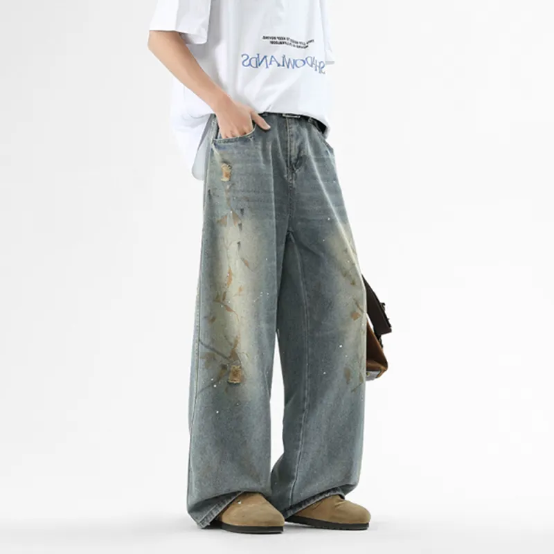 ADOONGA Jeans Unisex Light Blue-4
