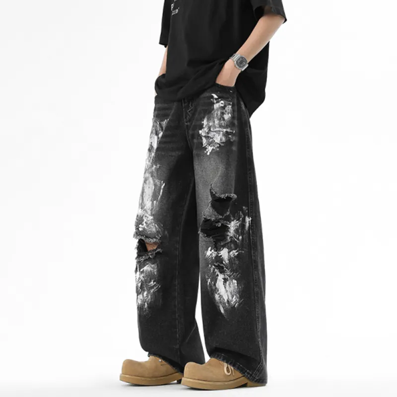 ADOONGA Jeans Unisex Galaxy Gray-3