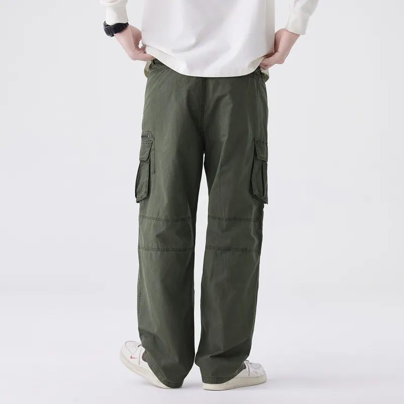 ADOONGA Cargo Pants Unisex Black-17