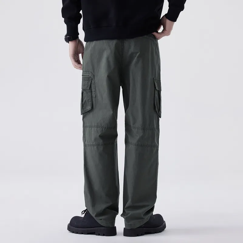 ADOONGA Cargo Pants Unisex Black-10