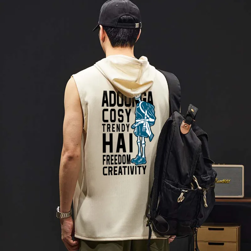ADOONGA Tank Tops Unisex-5