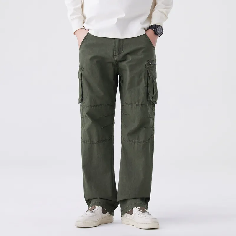 ADOONGA Cargo Pants Unisex Black-14