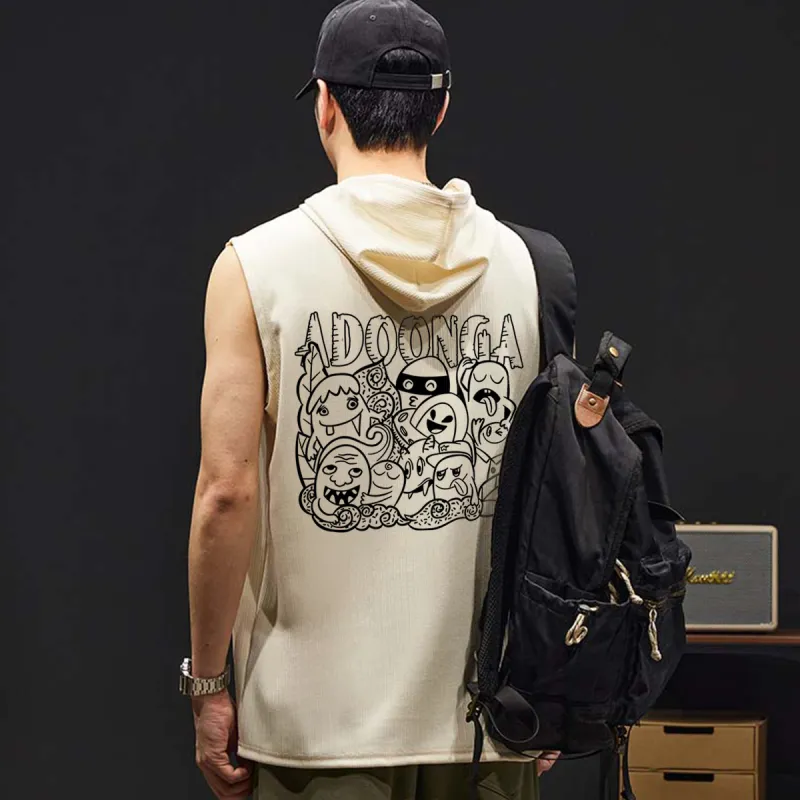 ADOONGA Tank Tops Unisex-5