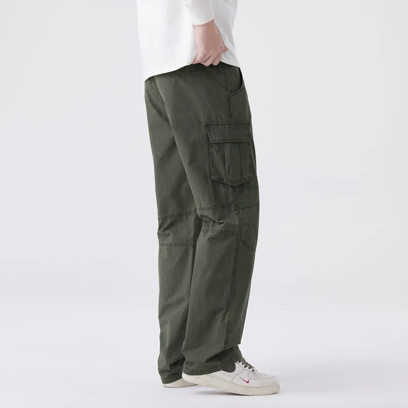 ADOONGA Cargo Pants Unisex Black-16
