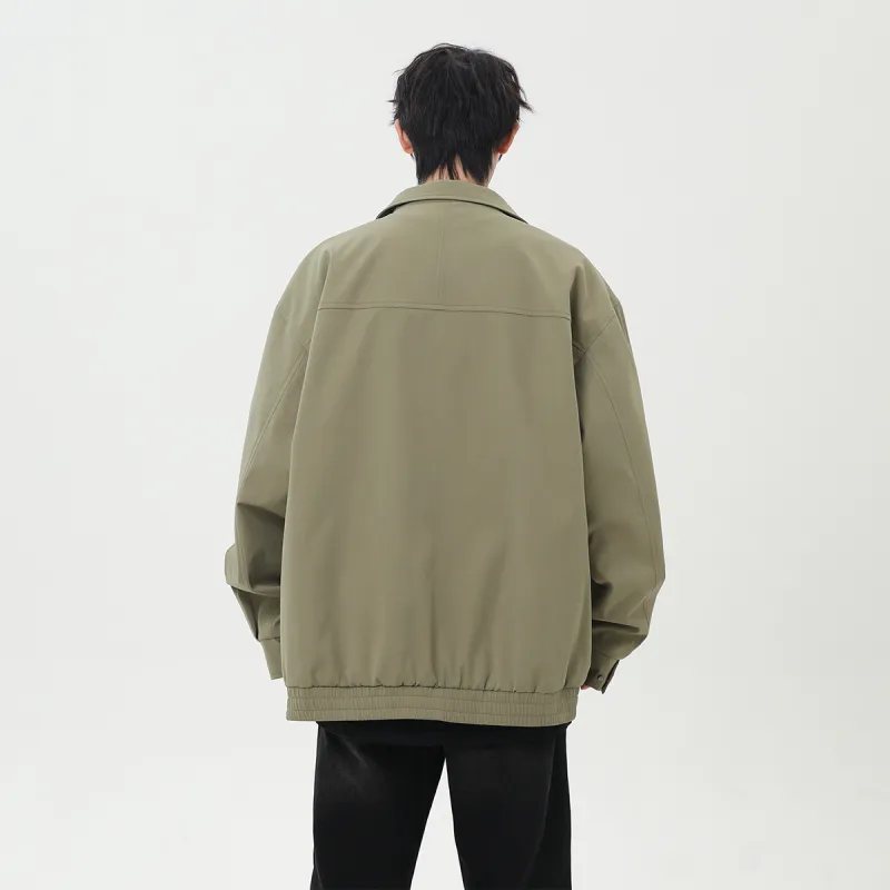 ADOONGA Jackets Coats Unisex Coffee-17