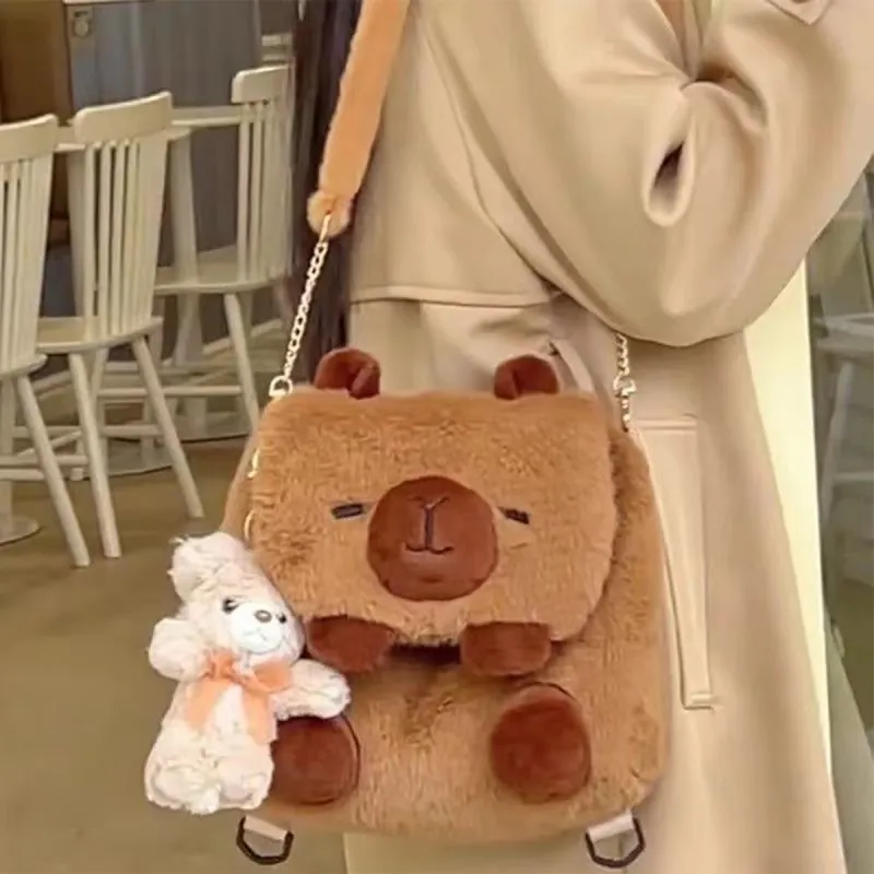 ADOONGA Plush Backpack Regular Unisex-1