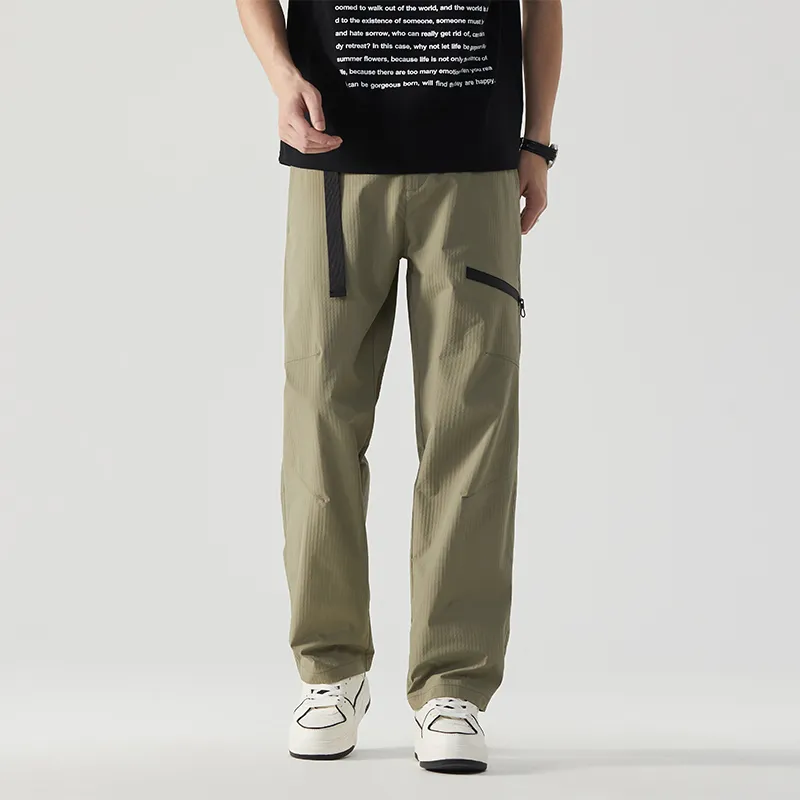 ADOONGA Casual Pants Unisex Black-8