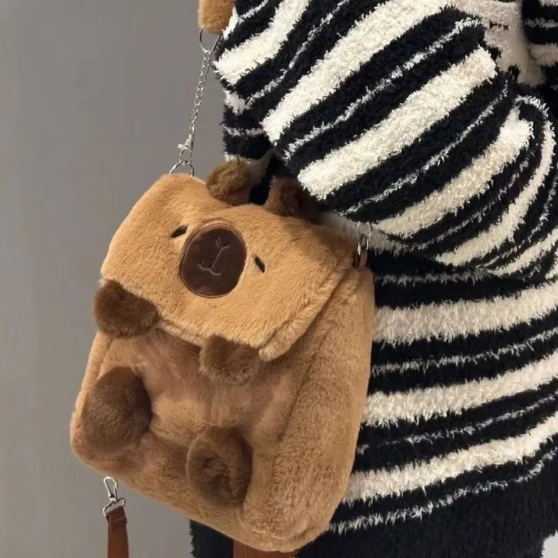 ADOONGA Plush Backpack Regular Unisex-2