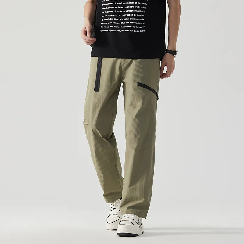 ADOONGA Casual Pants Unisex Black-11