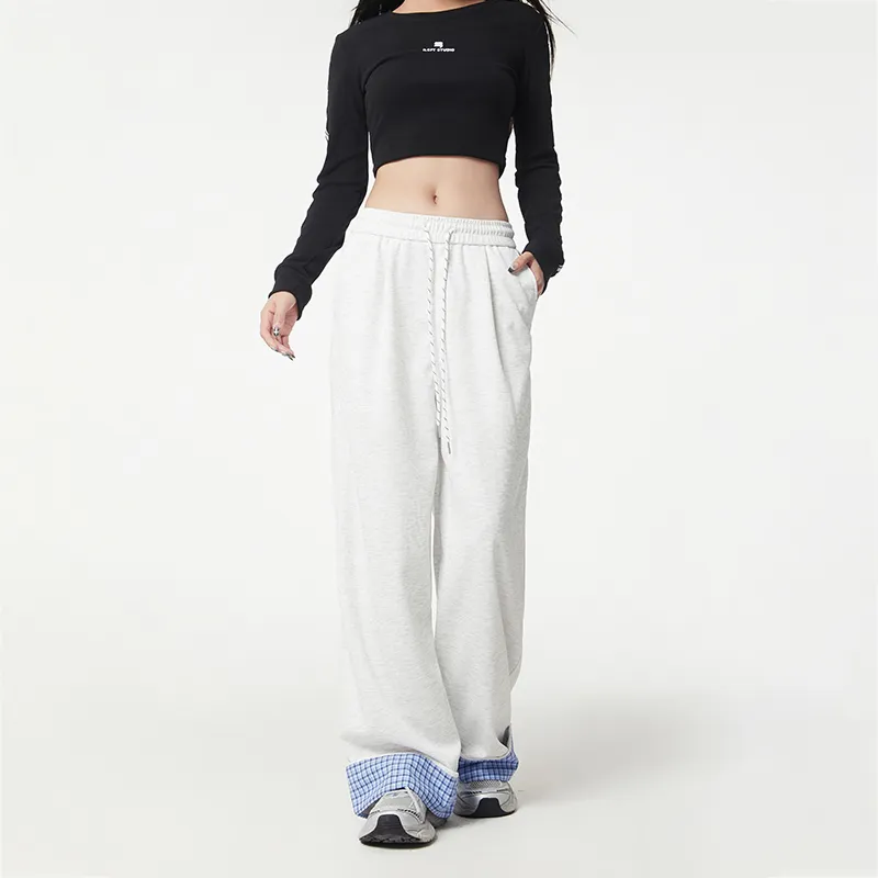 ADOONGA Casual Pants Unisex Black-8