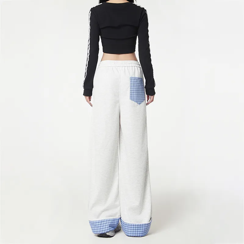 ADOONGA Casual Pants Unisex Black-11