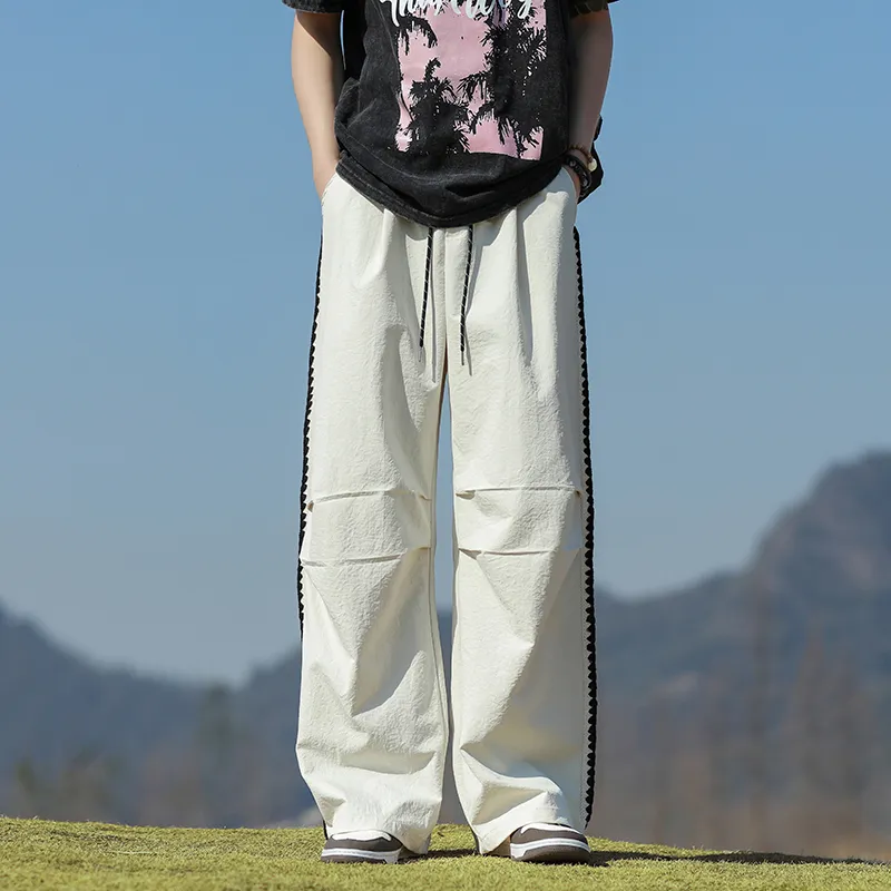 ADOONGA Casual Pants Unisex Black-9