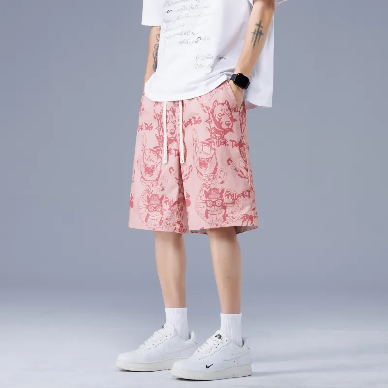 ADOONGA Casual Shorts Unisex-3