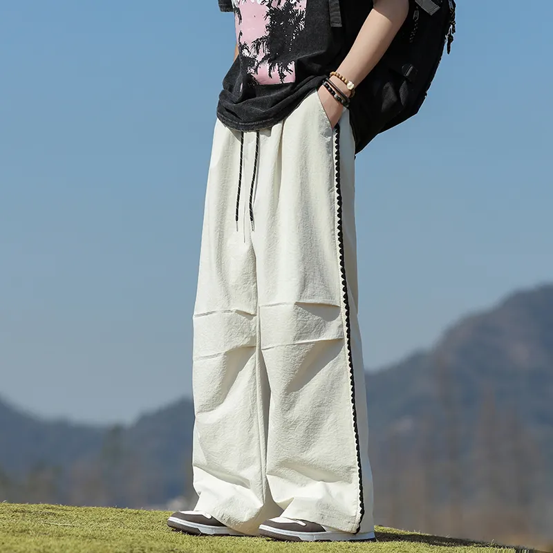 ADOONGA Casual Pants Unisex Black-10