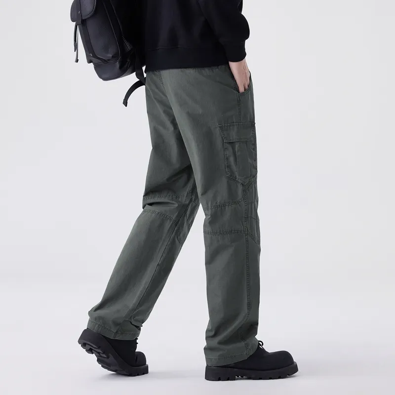 ADOONGA Cargo Pants Unisex Black-11