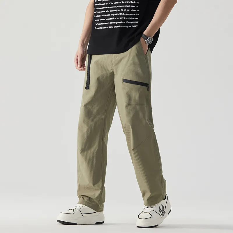 ADOONGA Casual Pants Unisex Black-9