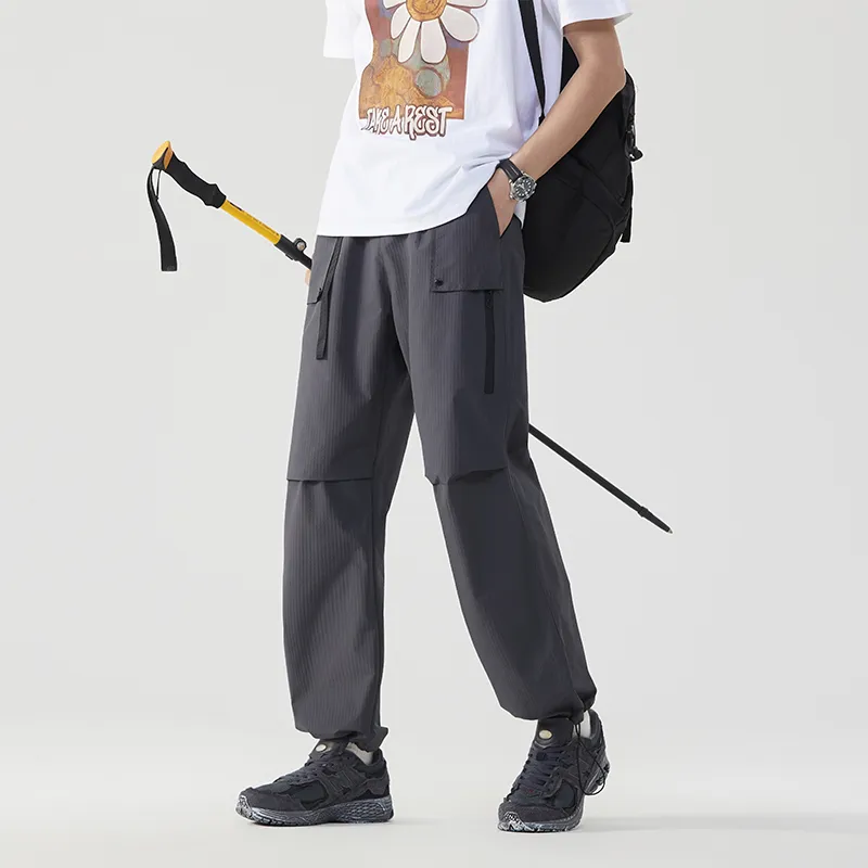ADOONGA Cargo Pants Unisex Army Green-17