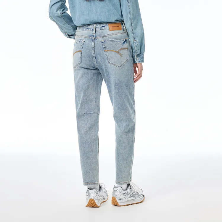 ABLE JEANS Jeans Women's Light Yellow Mud Blue-4