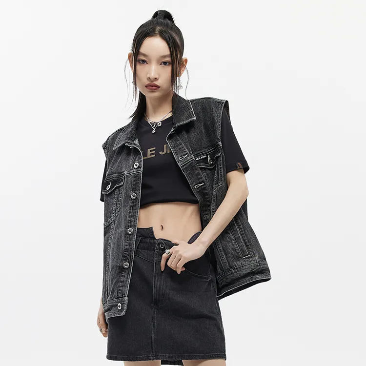 ABLE JEANS Vests Unisex-6