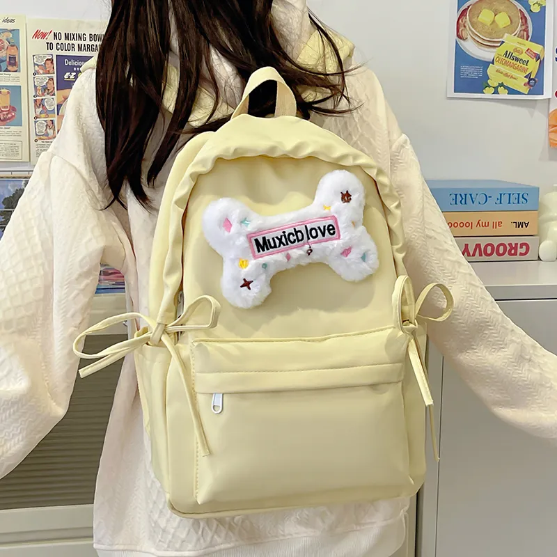 FAMAN Nylon Backpack Regular Women's Multicolor-12