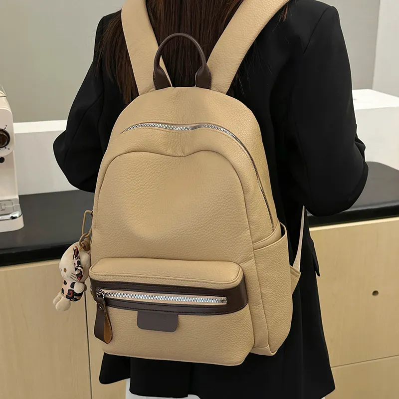 FAMAN PU Backpack Unisex Multicolor-9