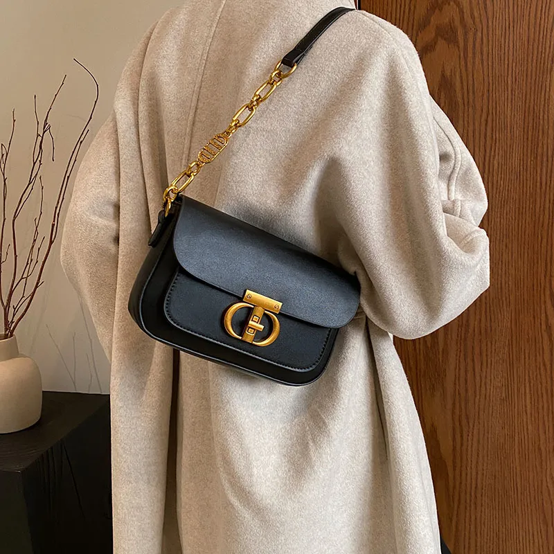 FAMAN PU Shoulder Bag Regular Women's Plain Coffee/Plain Brown/Plain Black/Matte Coffee/Matte Brown/Matte Black-12