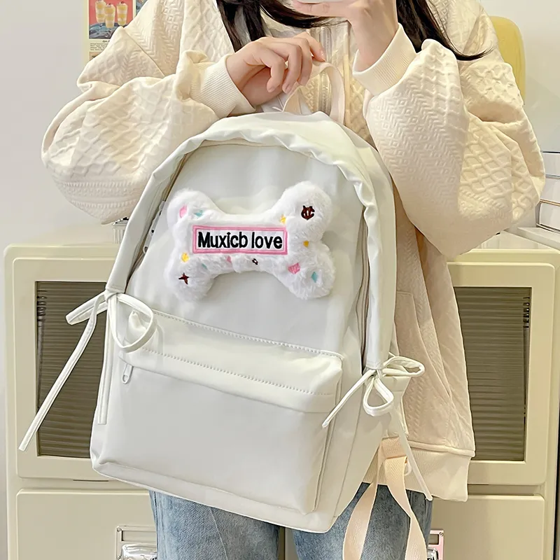 FAMAN Nylon Backpack Regular Women's Multicolor-6