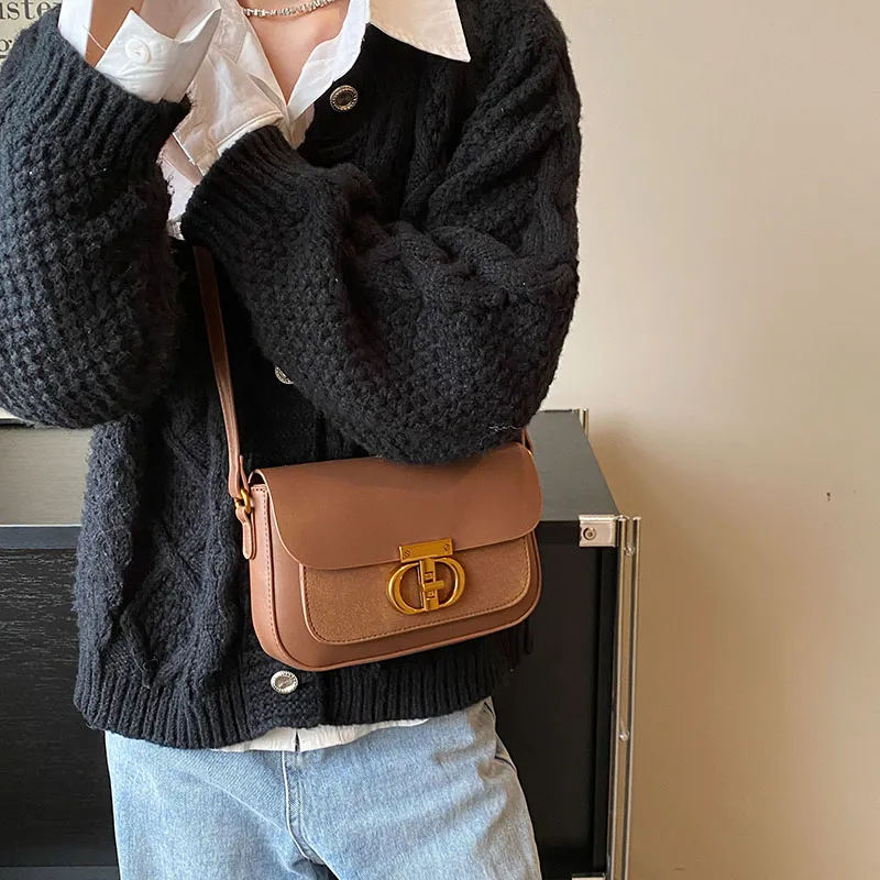 FAMAN PU Shoulder Bag Regular Women's Plain Coffee/Plain Brown/Plain Black/Matte Coffee/Matte Brown/Matte Black-22