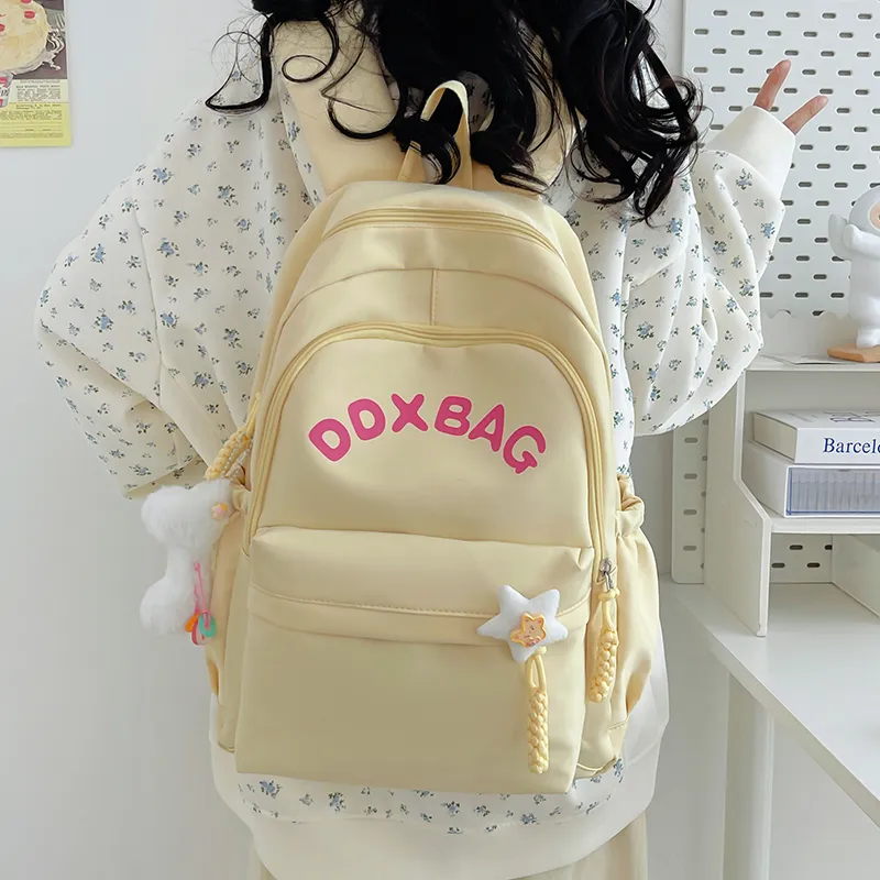 FAMAN Nylon Backpack Women's Multicolor-19