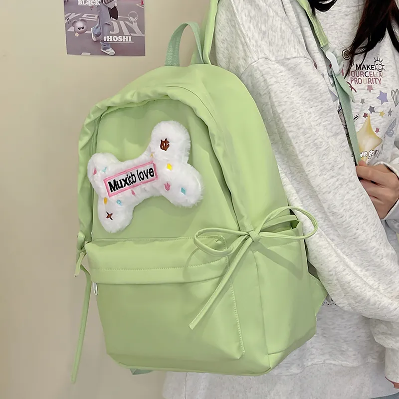 FAMAN Nylon Backpack Regular Women's Multicolor-4