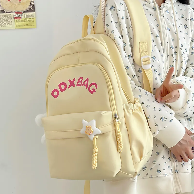 FAMAN Nylon Backpack Women's Multicolor-18