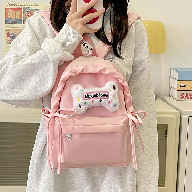 FAMAN Nylon Backpack Regular Women's Multicolor-19