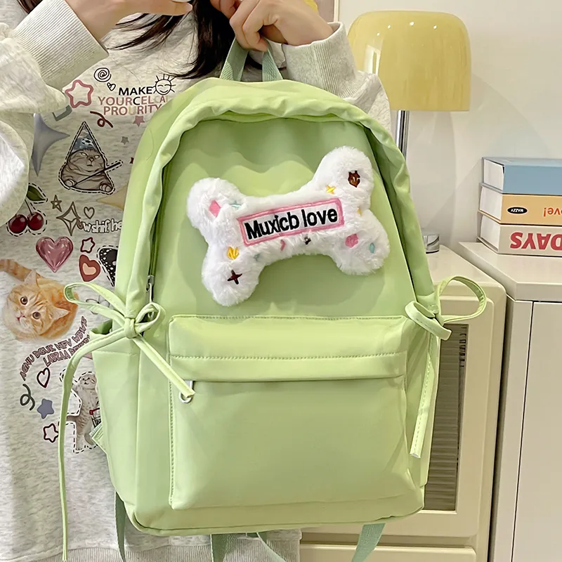 FAMAN Nylon Backpack Regular Women's Multicolor-1