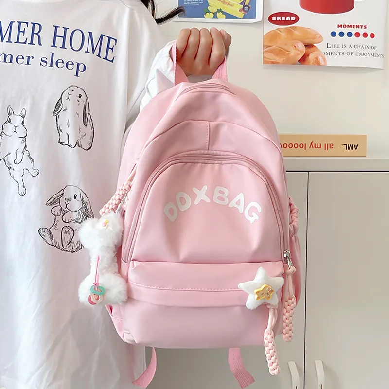 FAMAN Nylon Backpack Women's Multicolor-11