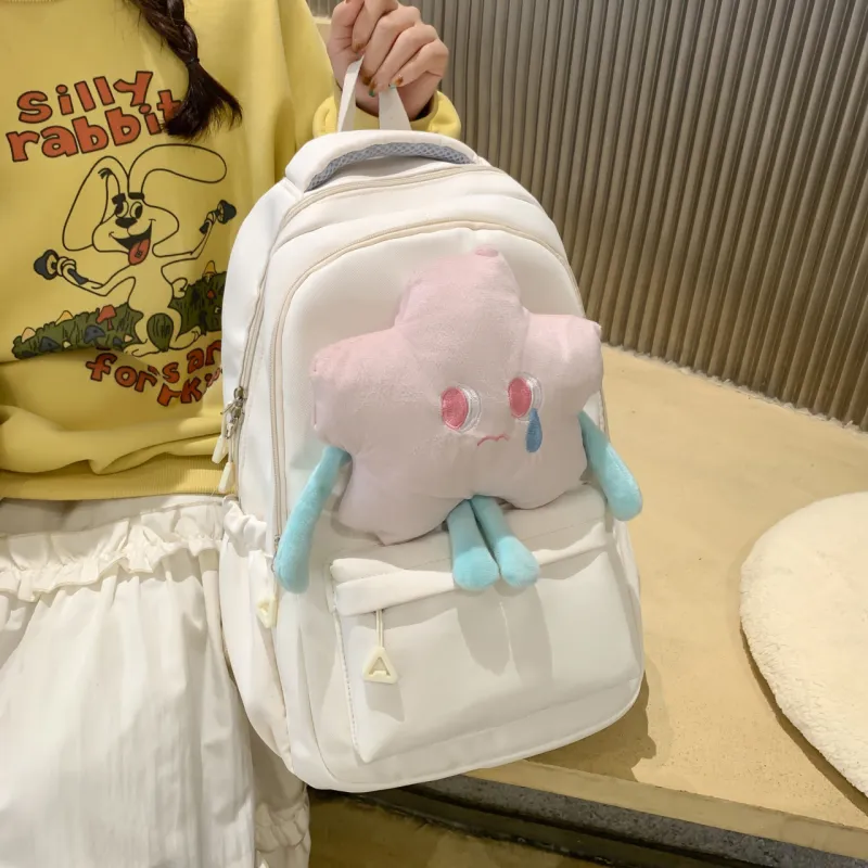 FAMAN Nylon Backpack Regular Women's Multicolor-6
