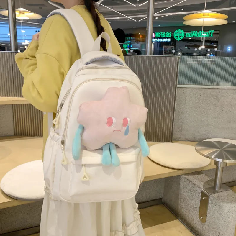 FAMAN Nylon Backpack Regular Women's Multicolor-7