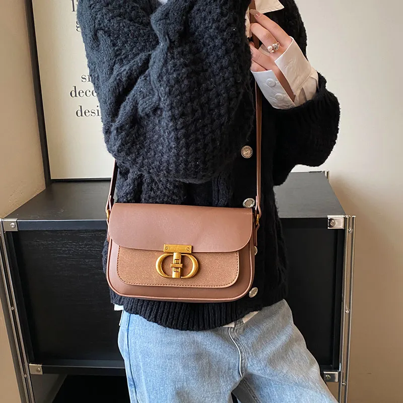 FAMAN PU Shoulder Bag Regular Women's Plain Coffee/Plain Brown/Plain Black/Matte Coffee/Matte Brown/Matte Black-23