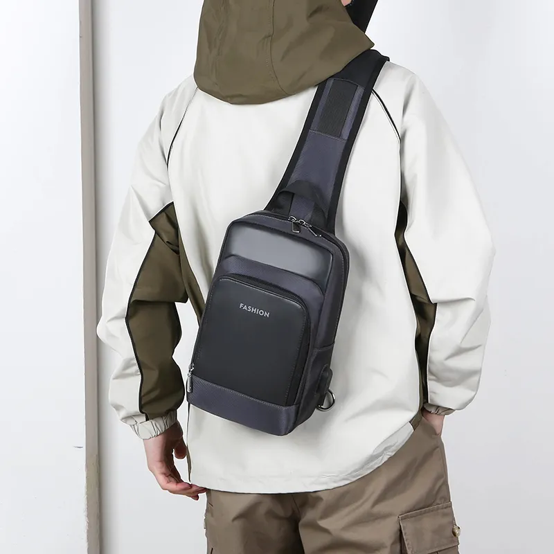 FAMAN High-quality Fabric Crossbody Bag-3