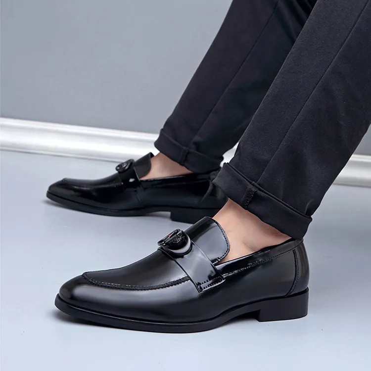 GZZ Loafers Men Black-6