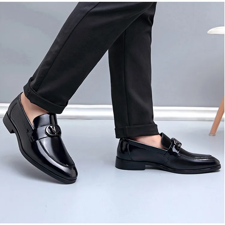 GZZ Loafers Men Black-7